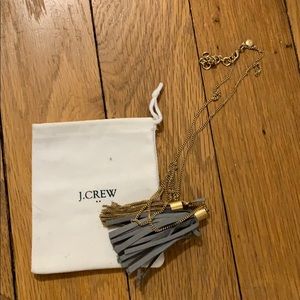 Jcrew factory tassel necklace